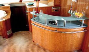 Furniere aus Holz / Marine-Stil 1