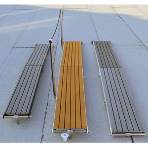 Landesteg für Schiffe / für Yachten / für Frachtkähne / faltbar