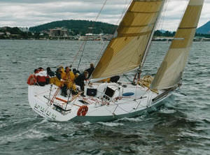 Regatta-Segelboot 1