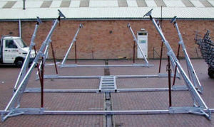 verstellbares Bootsgestell