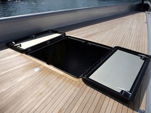 Deckluke für Boot