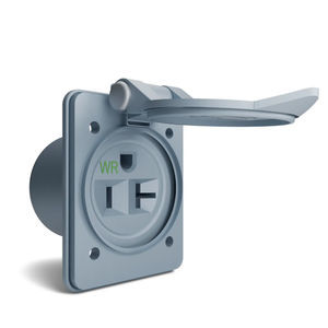 Wasserdichter Stecker für Steg