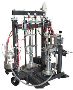 Spritzmaschine / Methacrylat-Klebstoff (MMA)