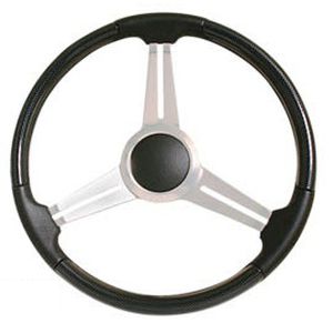 Motorboot-Lenkrad / Carbon 1