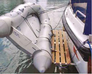 Davit für Boot