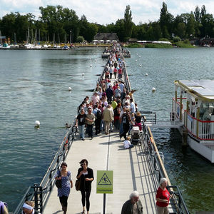 Schwimmender Weg