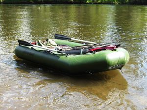 Außenborder-Schlauchboot