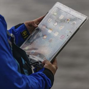 Wasserdichter Beutel / für iPad