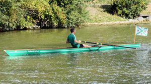 traditionelles Sportruderboot