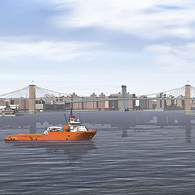3D-Navigation-Software / Simulation / für Boot