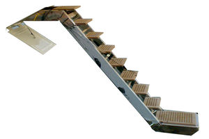 Landesteg für Yachten / versenkbar / hydraulisch / leichtgewichtig