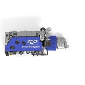 Diesel/Elektro-Hybrid-Antriebssystem