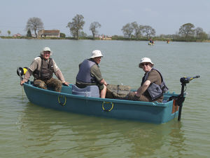 Offenes Boot / Außenborder