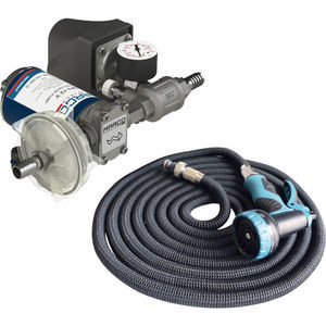 Bausatz mit Wasserpumpe (für Bootsdeckreinigung) 1