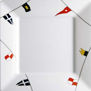 Geschirr für Boote / Melamin