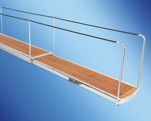 Gangway für Boot / für Yachten / Teleskop / versenkbar