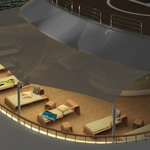Sonnensegel für Yacht