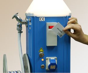 Bezahlsystem / Karten für Stromsäule für Steg