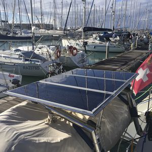 Solarpanel für Boot