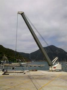 Kran für Yachthäfen / Spitzenausleger