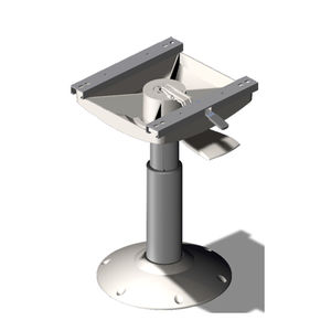 Untergestell für Steuermannstühle / für Boot / einstellbar / hydraulisch / Metall
