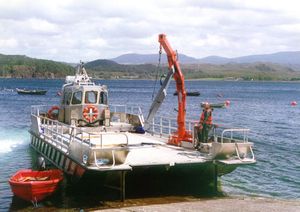 Boot für Aquakulturen Berufsschiff 1
