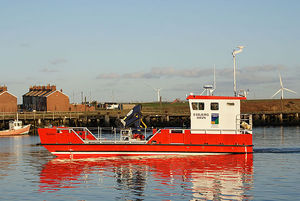 Arbeitsboot Berufsschiff 1