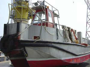 Boot für die Wartung von Kabeln und Rohren Berufsschiff 1