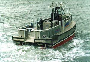 Boot für die Wartung von Kabeln und Rohren Berufsschiff 1