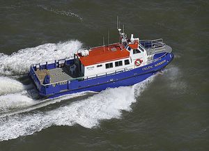 Serviceboot für Windpark