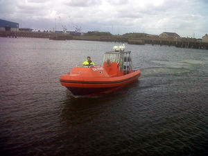 Taucherbasisboot Berufsschiff 1