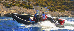 Außenborder-Schlauchboot