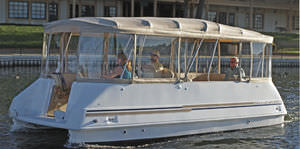 elektrisches Pontonboot / max. 10 Personen