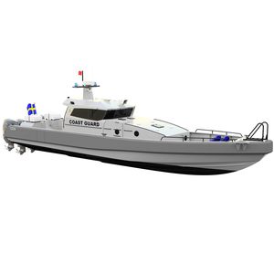 Patrouillenboot / Außenbord / Diesel / Aluminium