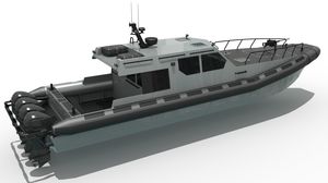 Patrouillenboot Berufsschiff