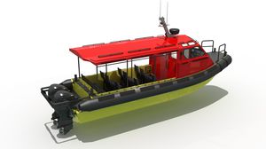 Crewboot-Berufsschiff