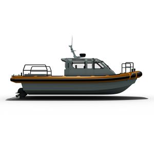 Crewboot-Berufsschiff