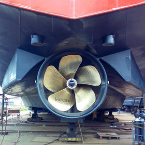Schiffspropeller / Fest / Shaft-Drive / 4-Flügel