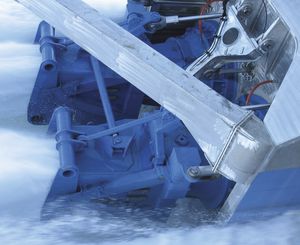 Jetantrieb Turbine / für Schiffe