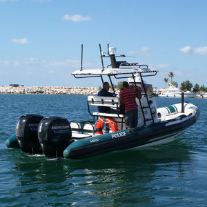 Patrouillenboot Berufsboot / Außenbord / Festrumpf-Schlauchboot