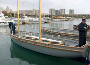 Segelboot für Kreuzfahrten