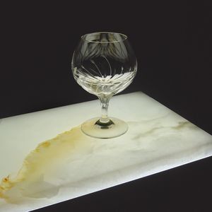 Dekorplatte / Marmor / mit Hintergrundbeleuchtung