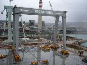 Kran für Werft
