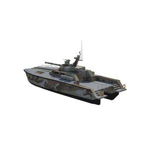 Militärboot Berufsboot / Katamaran / Innenborder / Diesel