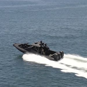 Patrouillenboot Berufsboot / Militärboot / Außenbord / Festrumpf-Schlauchboot