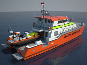 Rettungsboot Berufsschiff 1