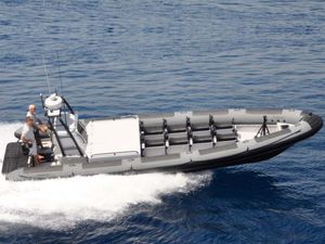 Militärboot Berufsboot / in-board Hydrojet / Festrumpf-Schlauchboot