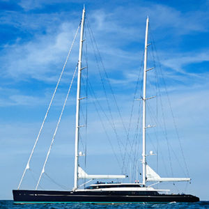 Segel-Superyacht / für Kreuzfahrten