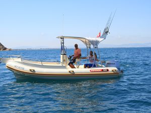 Außenborder-Schlauchboot
