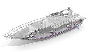 Kombi Klima-Heizgerät für Boot 1